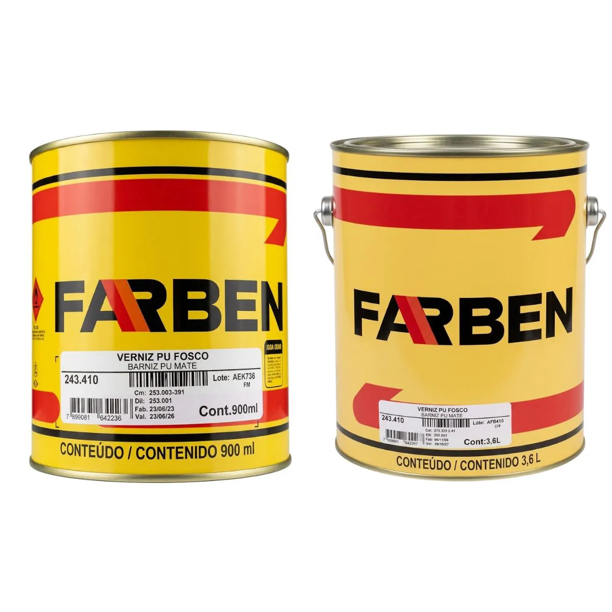 Verniz PU Fosco Profissional Farben